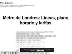 Sites similar to metrolondres.es