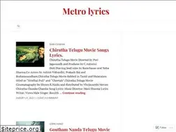 Sites similar to metrolyricsblog.wordpress.com