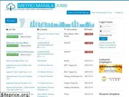 Sites similar to metromanilajobs.net