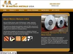 Sites similar to metrometalsusa.com