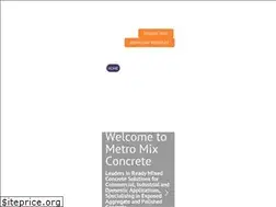Sites similar to metromixconcrete.com.au