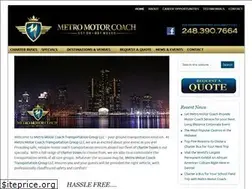 Sites similar to metromotorcoach.com