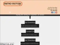 Sites similar to metromotorspgh.com