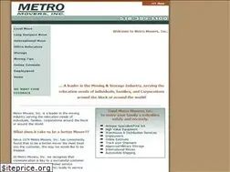 Sites similar to metromoversinc.com