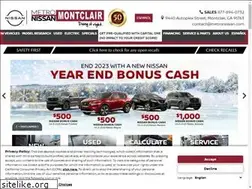 Sites similar to metronissanmontclair.com