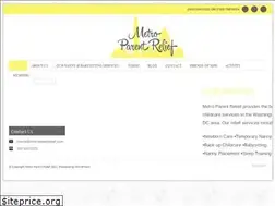 Sites similar to metroparentrelief.com