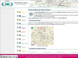 Sites similar to metroparis.paris