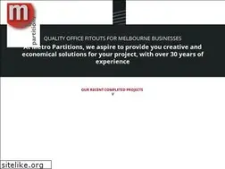 Sites similar to metropartitions.com.au