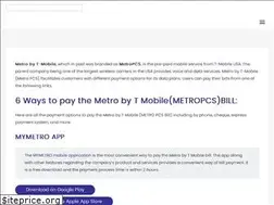 Sites similar to metropcsbill.com