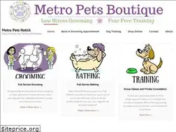 Sites similar to metropetsnatick.com