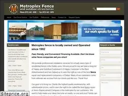 Sites similar to metroplexfence.com