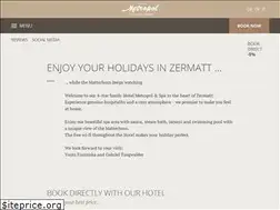Sites similar to metropol-zermatt.ch