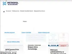 Sites similar to metropolbelgelendirme.com