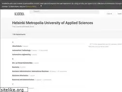 Sites similar to metropolia.academia.edu