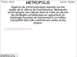Sites similar to metropolis-paris.com