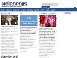 Sites similar to metropolis.org.hu