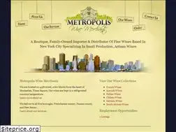 Sites similar to metropoliswine.com
