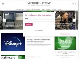 Sites similar to metropolitaine.fr