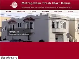 Sites similar to metropolitanfreshstart.org