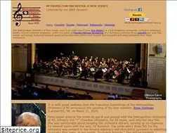 Sites similar to metropolitanorchestranj.org
