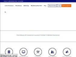 Sites similar to metropolitanrisk.com