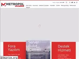 Sites similar to metropolyazilim.com.tr