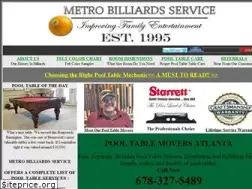 Sites similar to metropooltableservice.com
