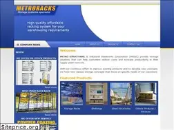 Sites similar to metroracks.com