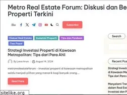 Sites similar to metrorealestateforum.com