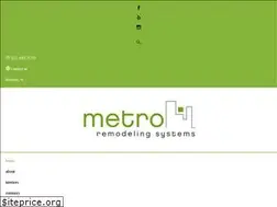 Sites similar to metroremodelingsystems.com