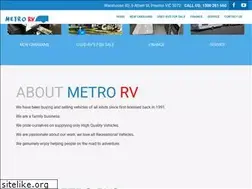Sites similar to metrorv.com.au