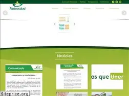 Sites similar to metrosalud.gov.co
