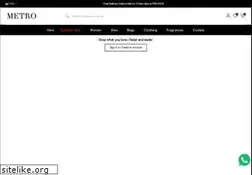 Sites similar to metroshoes.com.pk