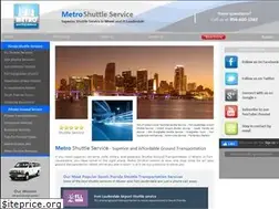 Sites similar to metroshuttleservice.com