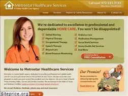 Sites similar to metrostarhealthcare.com