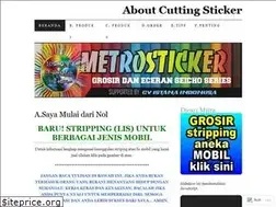 Sites similar to metrosticker.wordpress.com