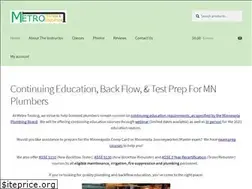 Sites similar to metrotesting.net
