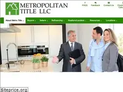 Sites similar to metrotitle.pro
