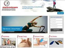 Sites similar to metrotownphysio.com