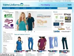 Sites similar to metrouniforms.com