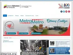 Sites similar to metrovalencia.gob.ve