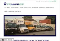 Sites similar to metrovanmovers.com