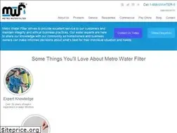 Sites similar to metrowaterfiltration.com