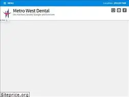 Sites similar to metrowestdental.net