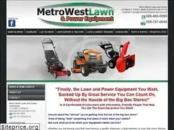 Sites similar to metrowestlawnandpower.com