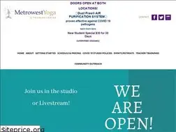 Sites similar to metrowestyoga.net
