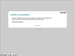 Sites similar to metrx.no