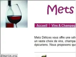 Sites similar to mets-delices.com