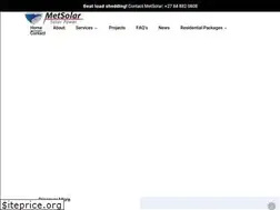 Sites similar to metsolar.co.za