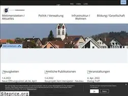 Sites similar to mettmenstetten.ch